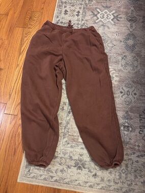Abercrombie high rise baggy sweatpant